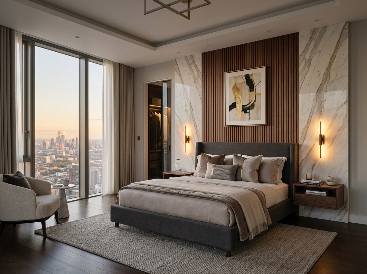 Master Bedroom Interiors design 1