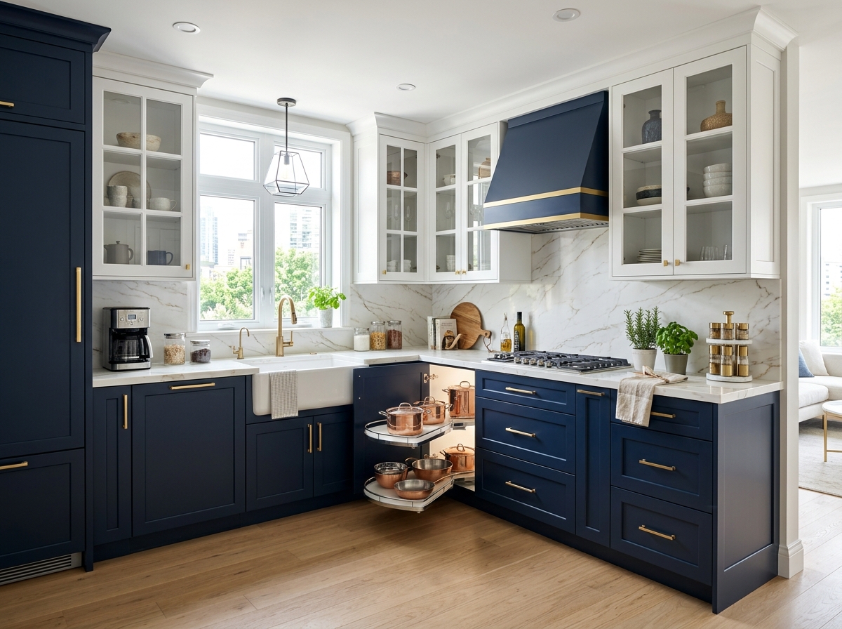 L Shape Kitchen design 2