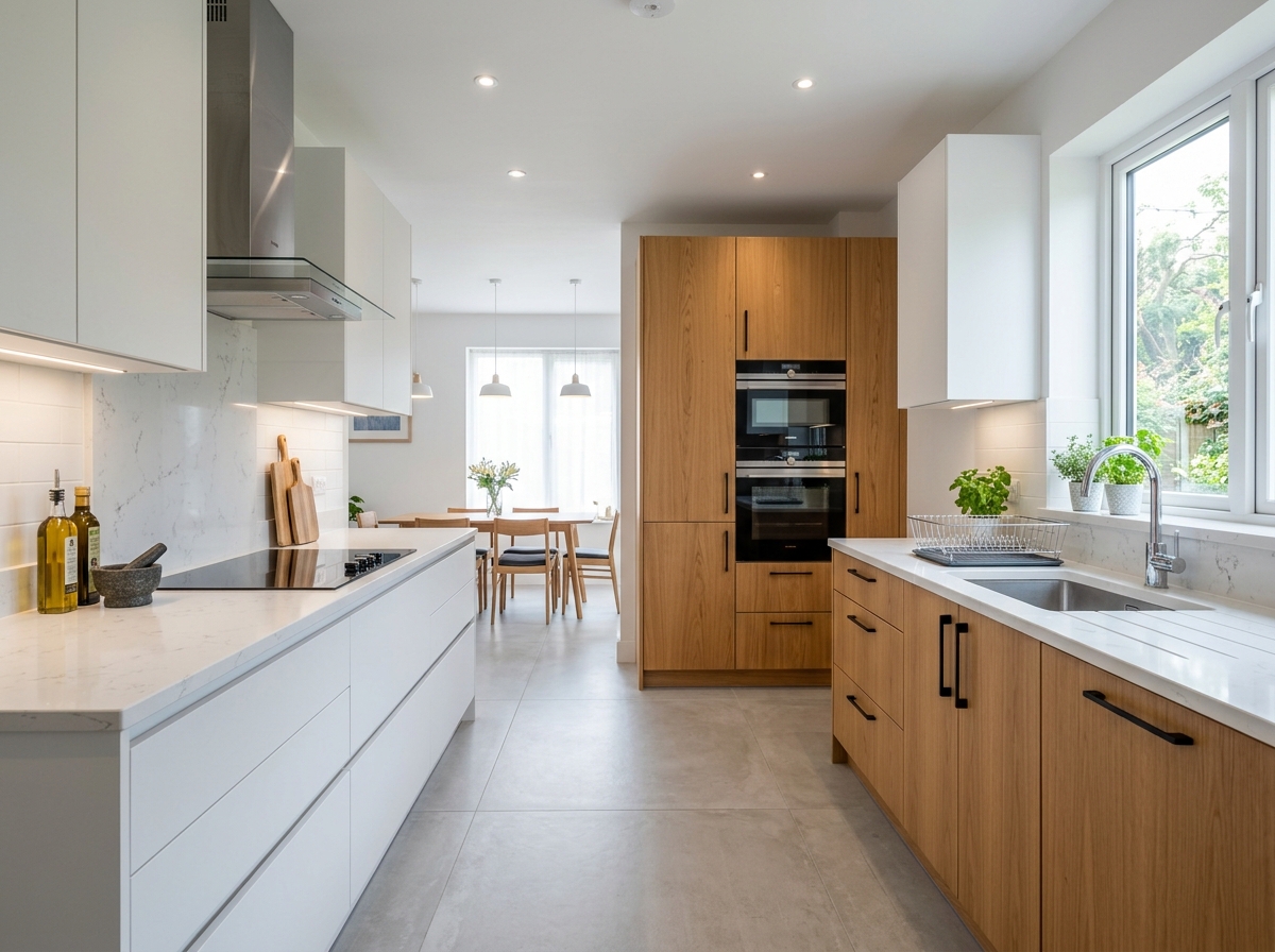 Parallel Kitchen design 2