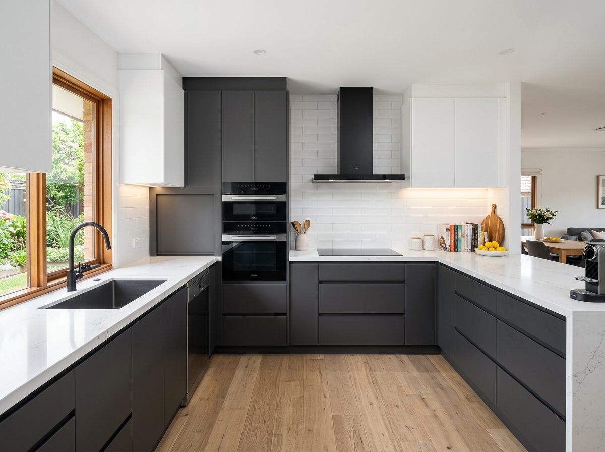 U Shape Kitchen design 2